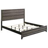 Best Furniture Outlet - Coaster - Watson Wood Eastern King Panel Bed Grey Oak - 212421KE